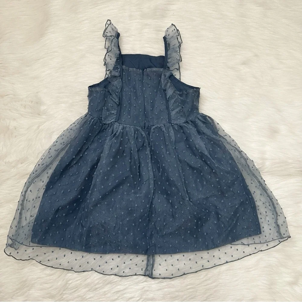 New BUNDLE (2) Girls Toddler Size 5T-6T Formal/ Casual Summer Dress
